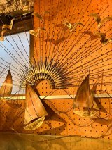 『Sailboats & Birds Wall Sculpture 』UPしました。
