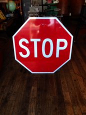 画像1: "STOP"Road Sign  (1)