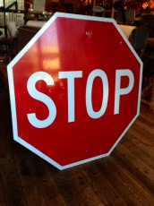 画像2: "STOP"Road Sign  (2)