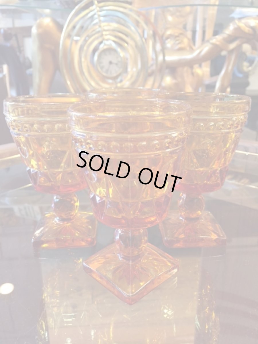 画像2: Vintage Orange Stained Glass (2)