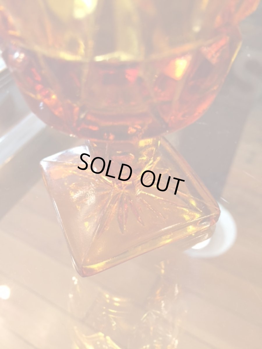 画像4: Vintage Orange Stained Glass (4)