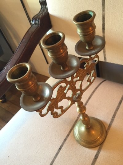 画像1: Vintage Candle Holder