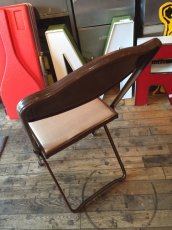 画像9: Vintage Industrial Folding Chair (9)