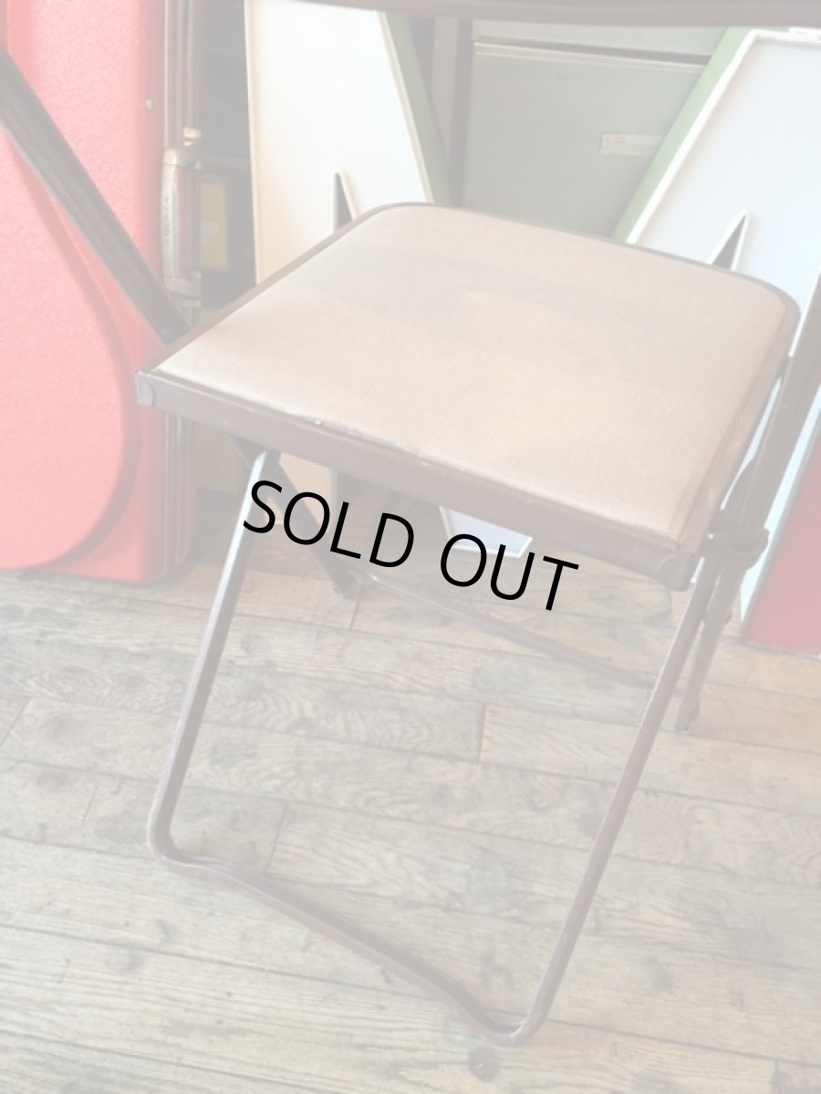 画像7: Vintage Industrial Folding Chair (7)