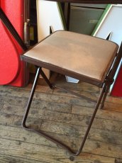 画像7: Vintage Industrial Folding Chair (7)