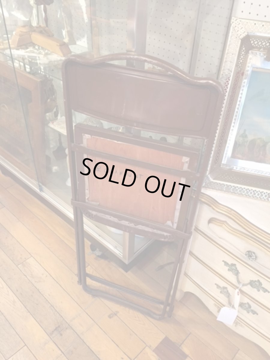 画像12: Vintage Industrial Folding Chair (12)