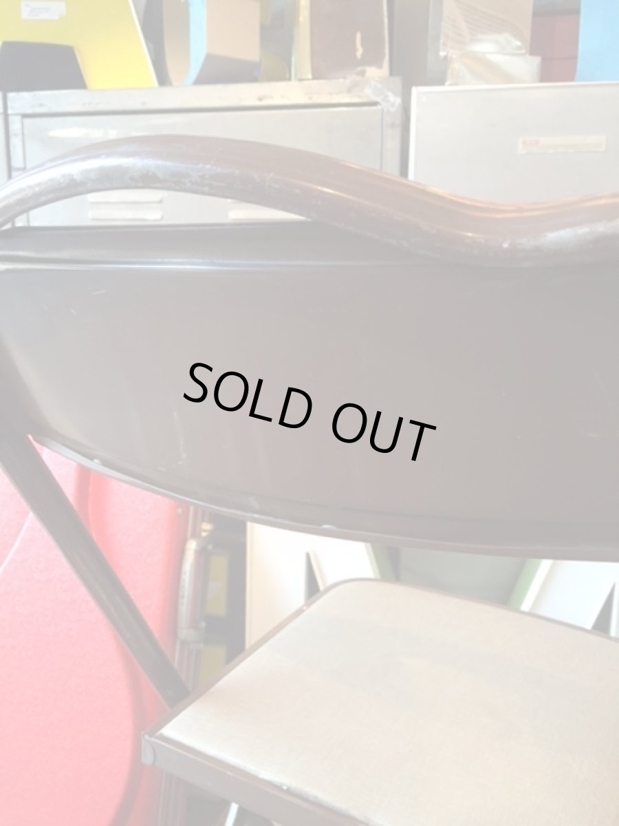 画像6: Vintage Industrial Folding Chair (6)