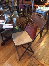 画像11: Vintage Industrial Folding Chair (11)