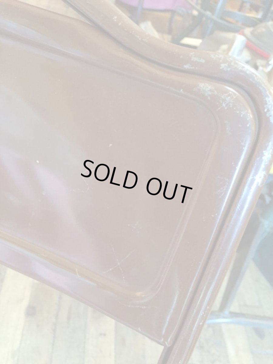 画像10: Vintage Industrial Folding Chair (10)