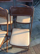 画像14: Vintage Industrial Folding Chair (14)