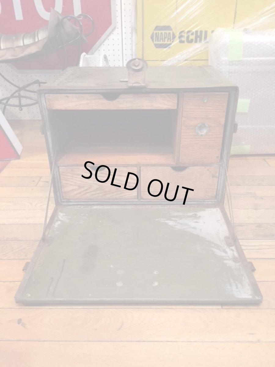 画像7: "Military" Vintage Cabinet Box (7)
