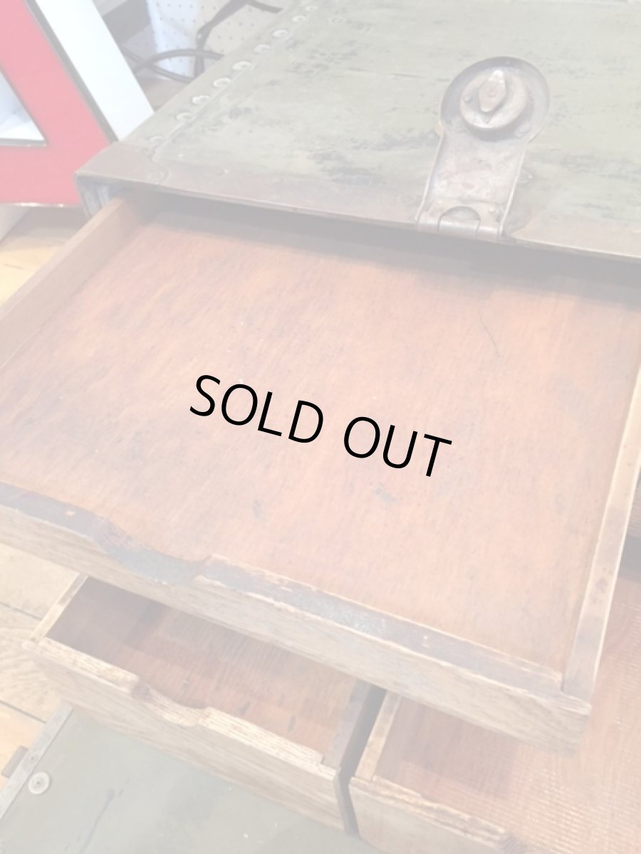画像10: "Military" Vintage Cabinet Box (10)