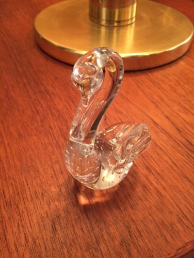 画像3: Swan Glass Art Ornament