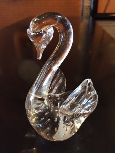 画像2: Swan Glass Art Ornament