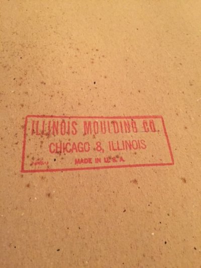画像1: "ILLINOIS MOULDING" Vintage Shadow Box