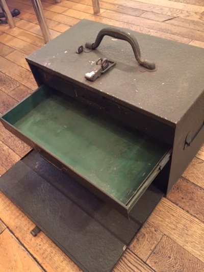 画像1: "Military" Vintage Tool Box