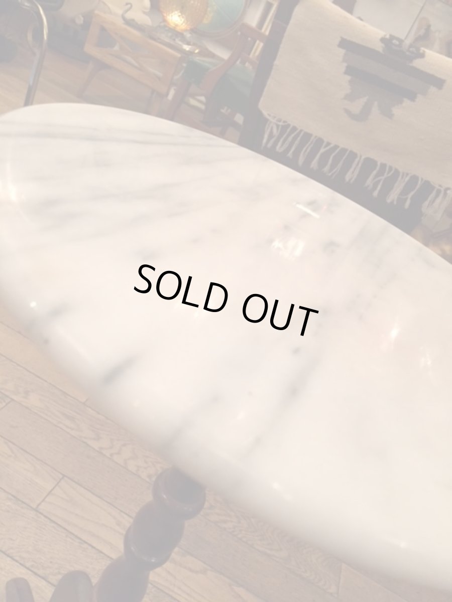 画像9: Marble Round Side Table (9)