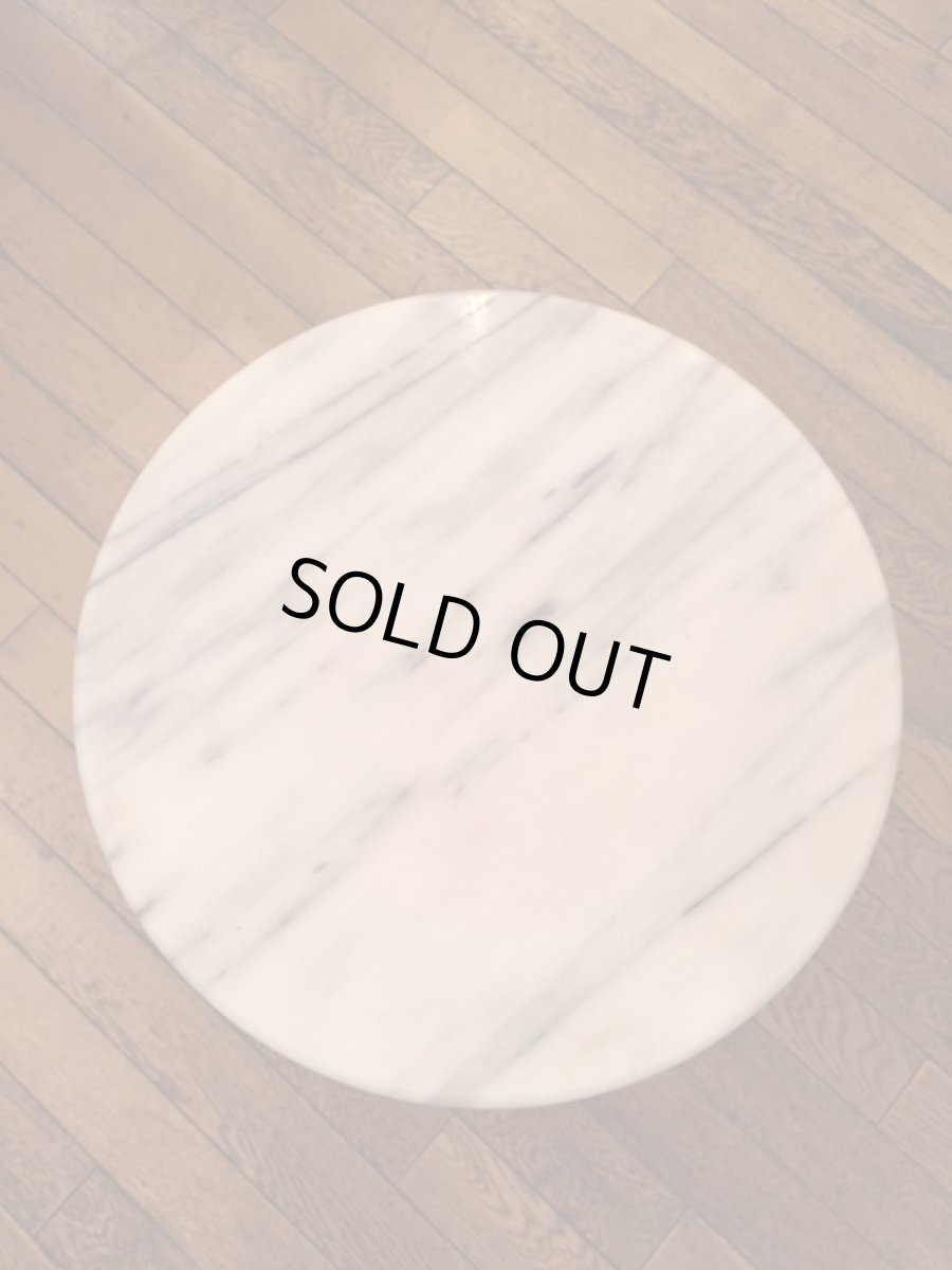 画像3: Marble Round Side Table (3)