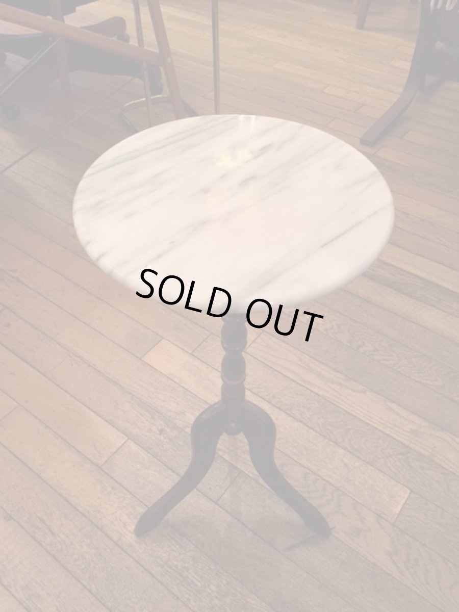 画像2: Marble Round Side Table (2)