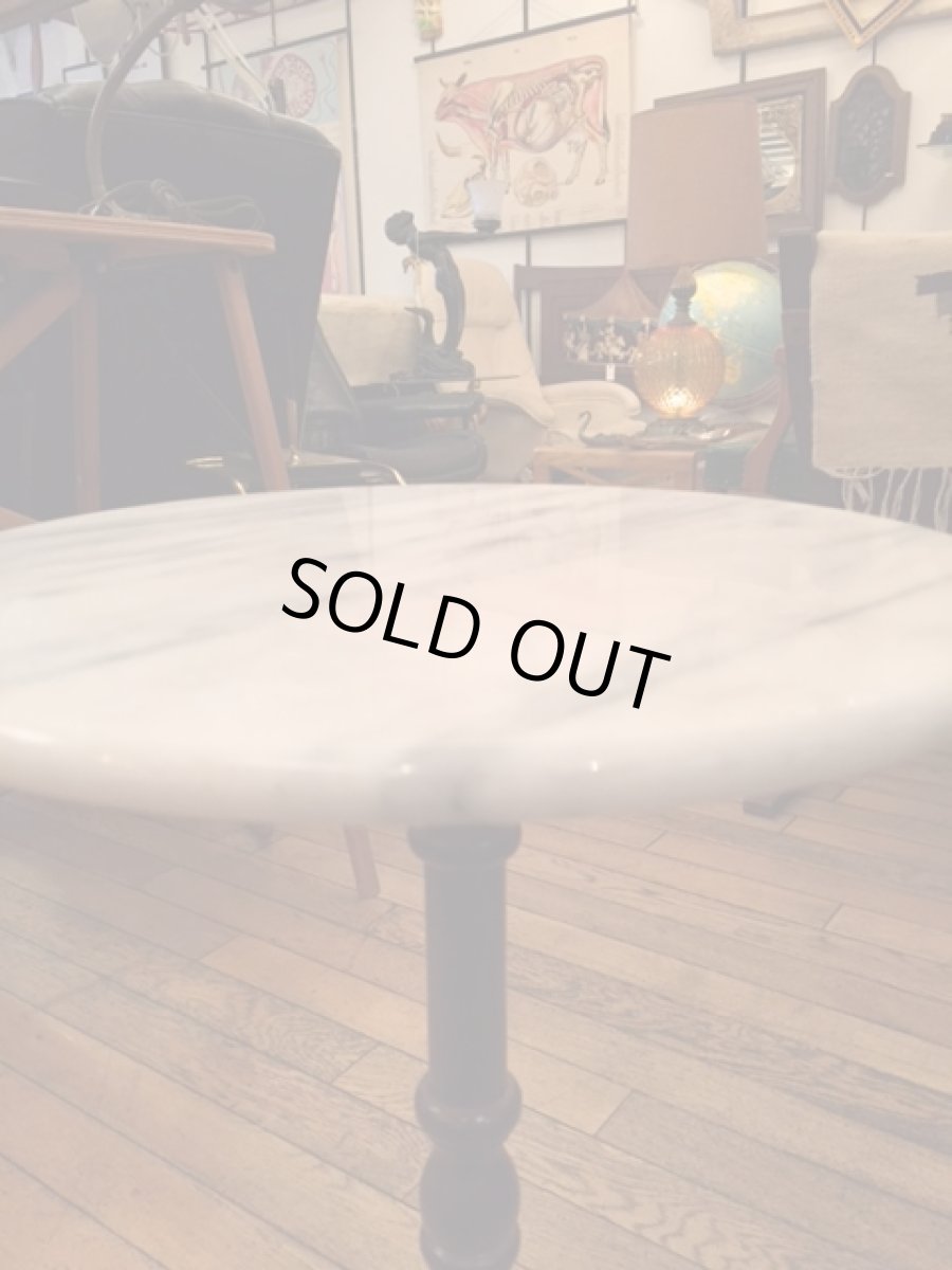 画像4: Marble Round Side Table (4)