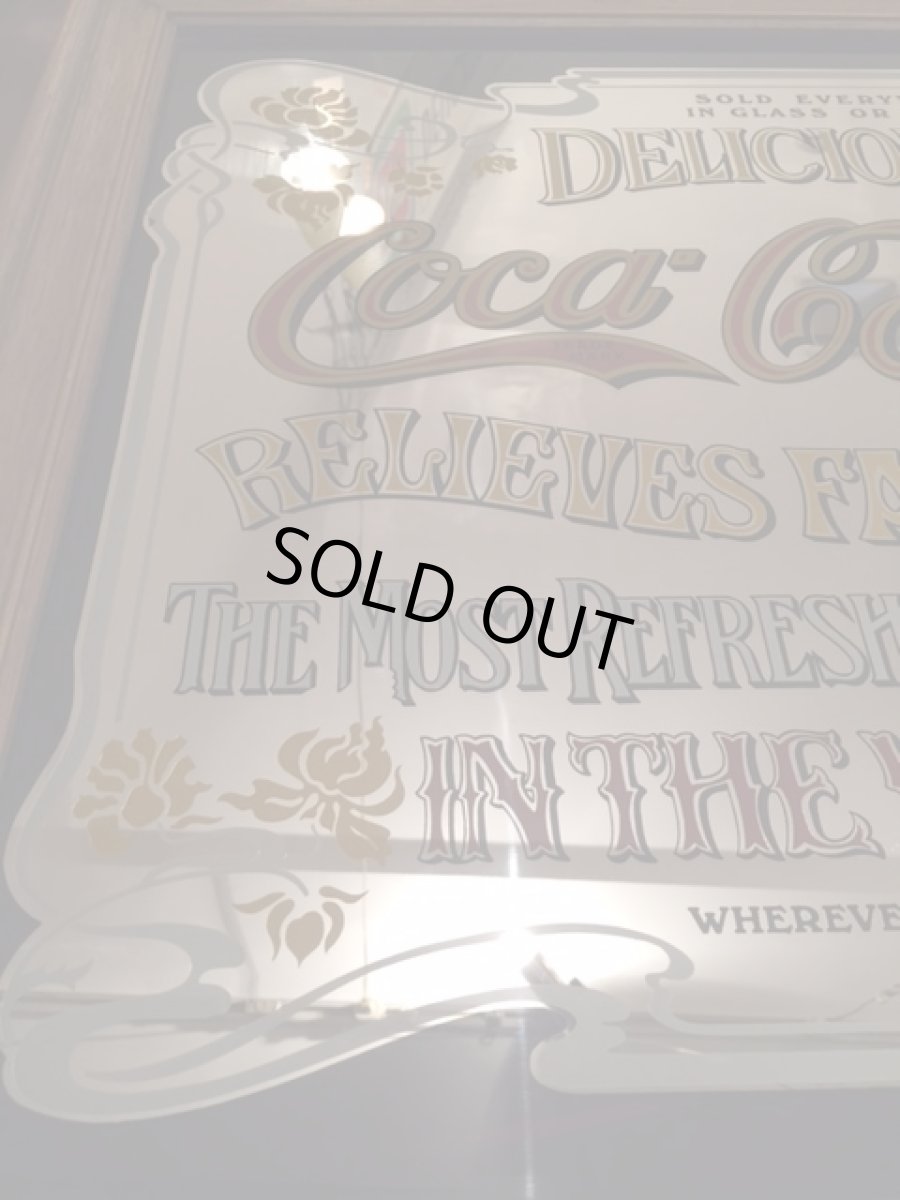 画像2: "Coca Cola" Pub Mirror (2)