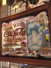 画像1: "Coca Cola" Pub Mirror (1)