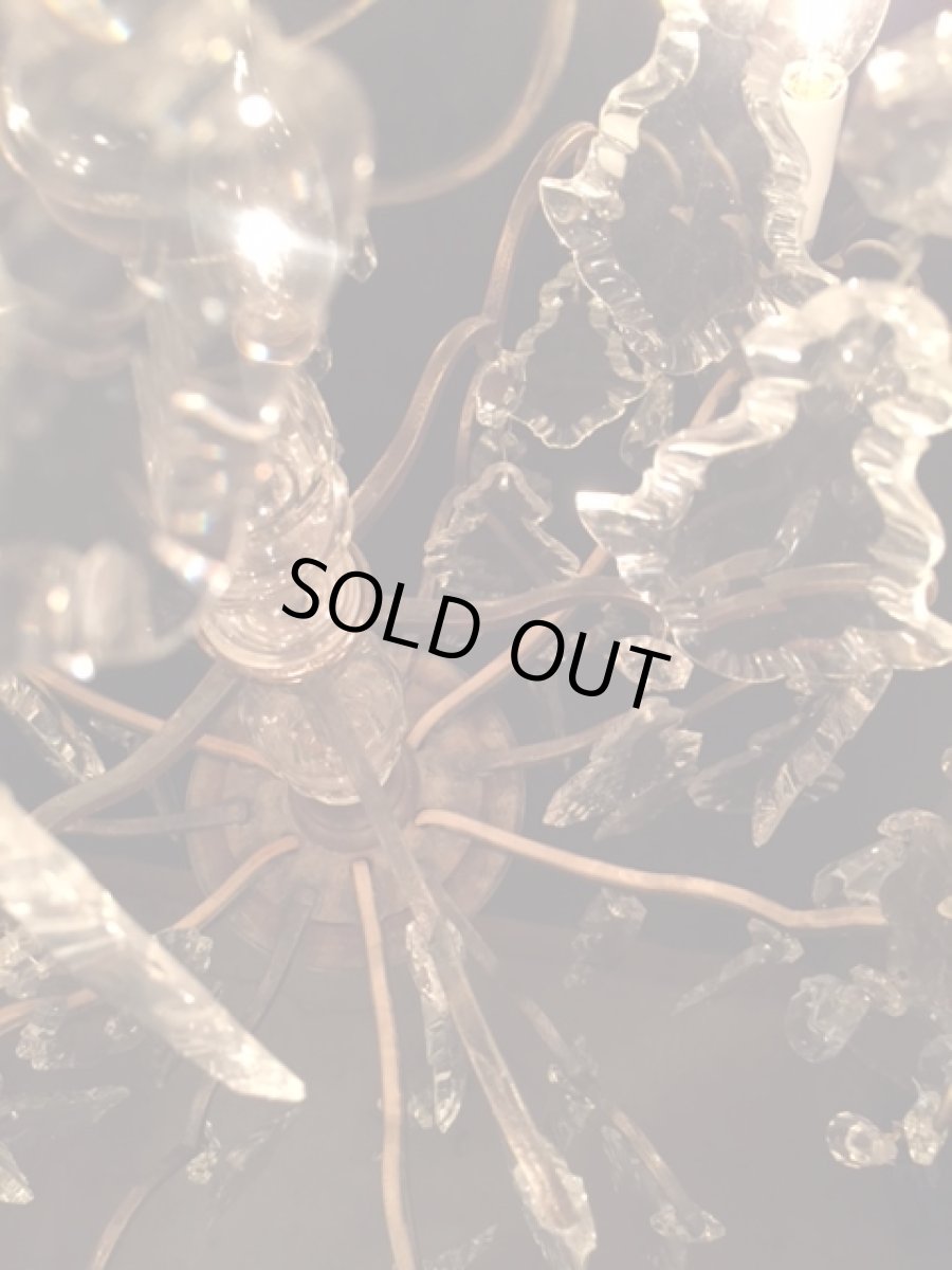 画像16: Vintage Industrial Italy Chandelier  (16)