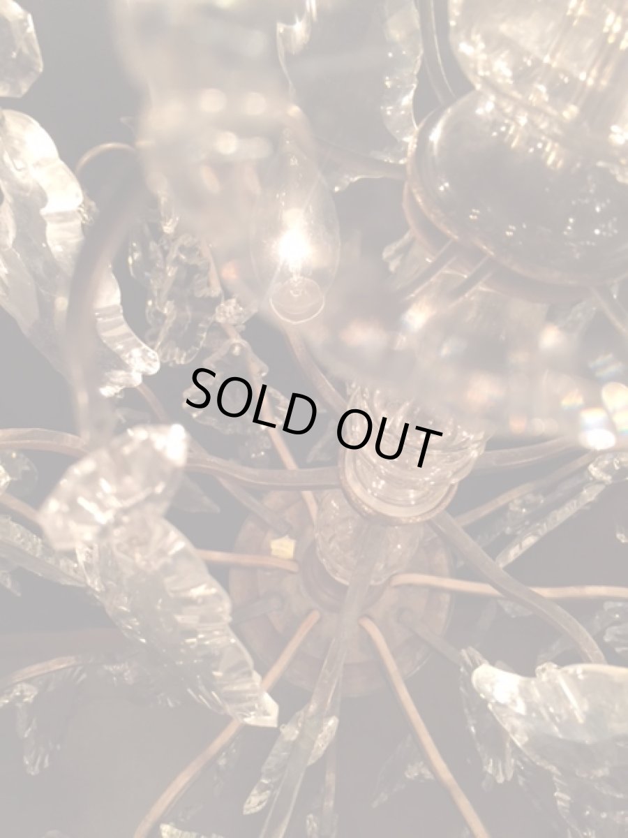 画像15: Vintage Industrial Italy Chandelier  (15)