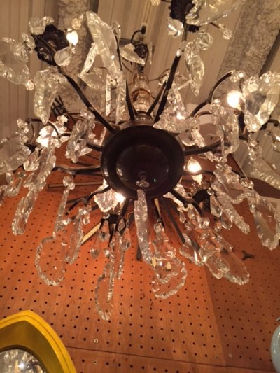 画像3: Vintage Industrial Italy Chandelier 