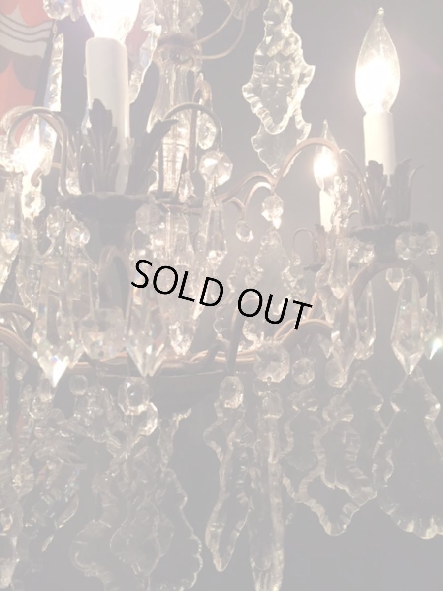 画像13: Vintage Industrial Italy Chandelier  (13)