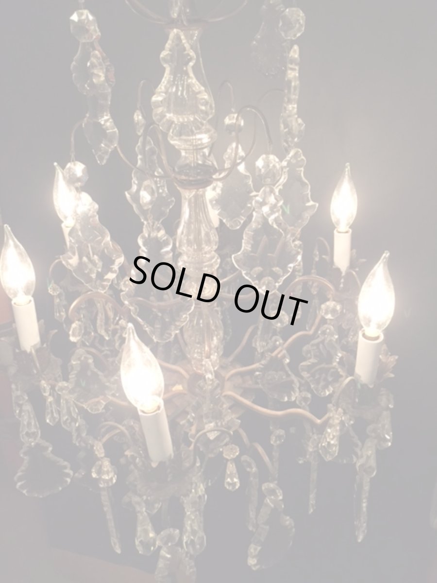 画像4: Vintage Industrial Italy Chandelier  (4)