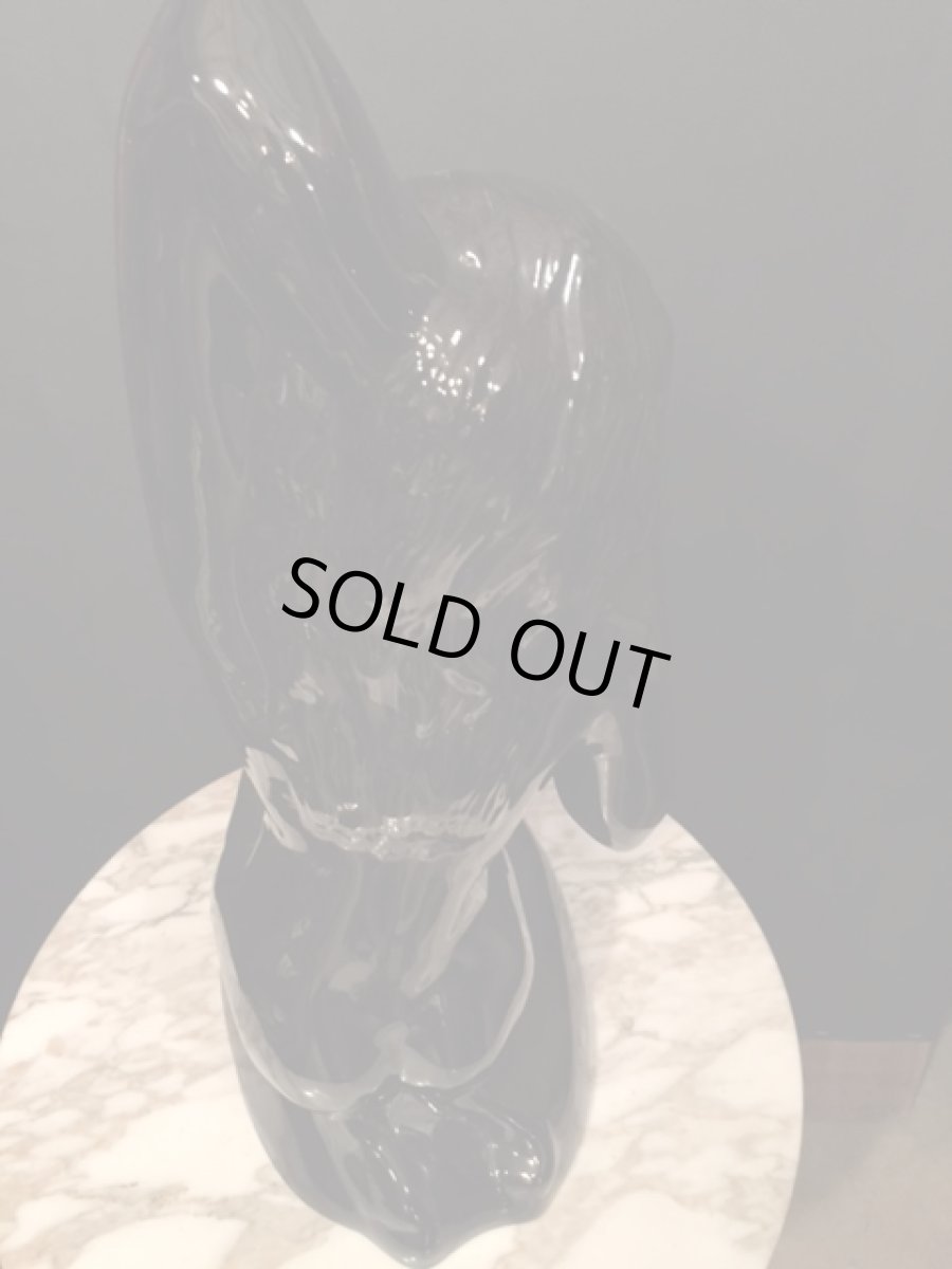 画像4:  Black Pottery Ornament (4)