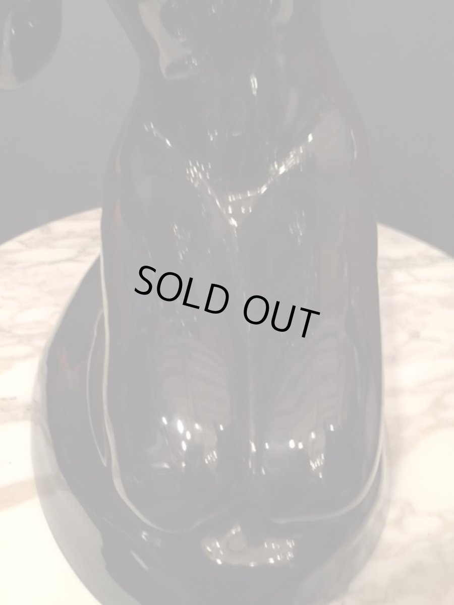 画像6:  Black Pottery Ornament (6)