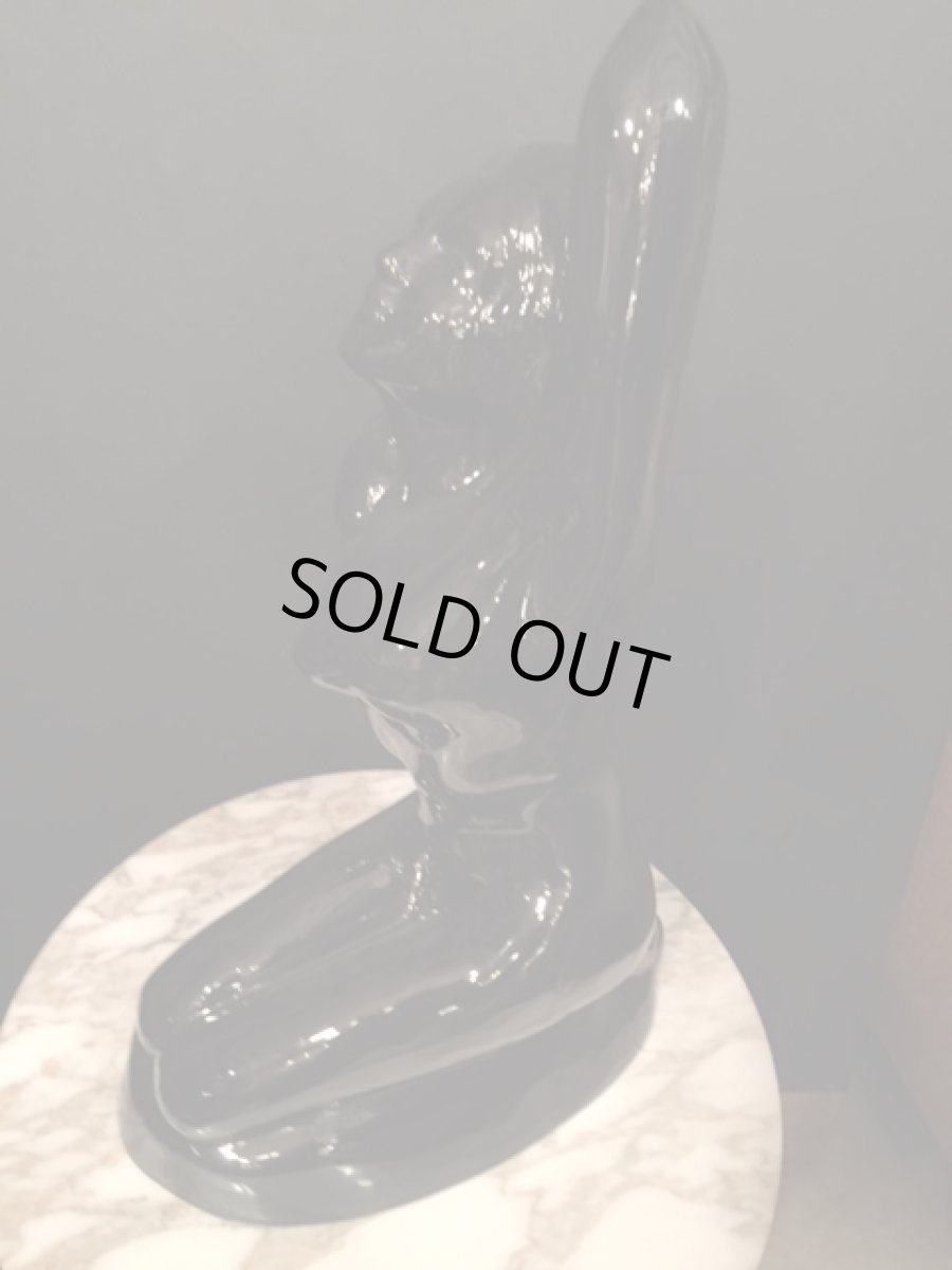 画像3:  Black Pottery Ornament (3)