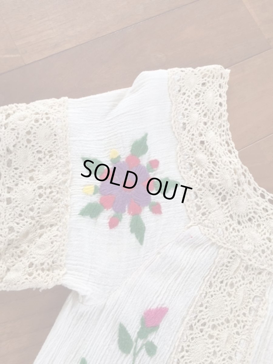 画像3: Vintage mexican blouse (3)