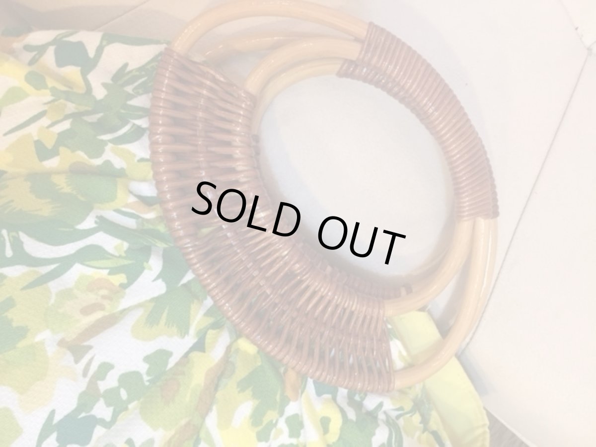 画像2: Used Flower print bag (2)