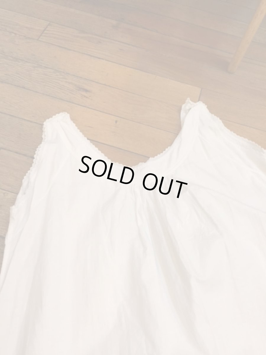 画像6: Vintage Cotton no sleeve one piece (6)