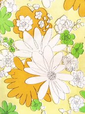 画像1: 70's Flower Pillowcase (1)