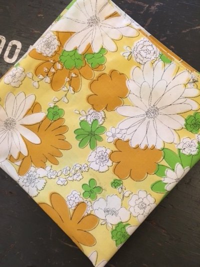 画像1: 70's Flower Pillowcase