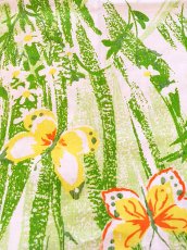 画像1: 70's Butterfly Pillowcase (1)