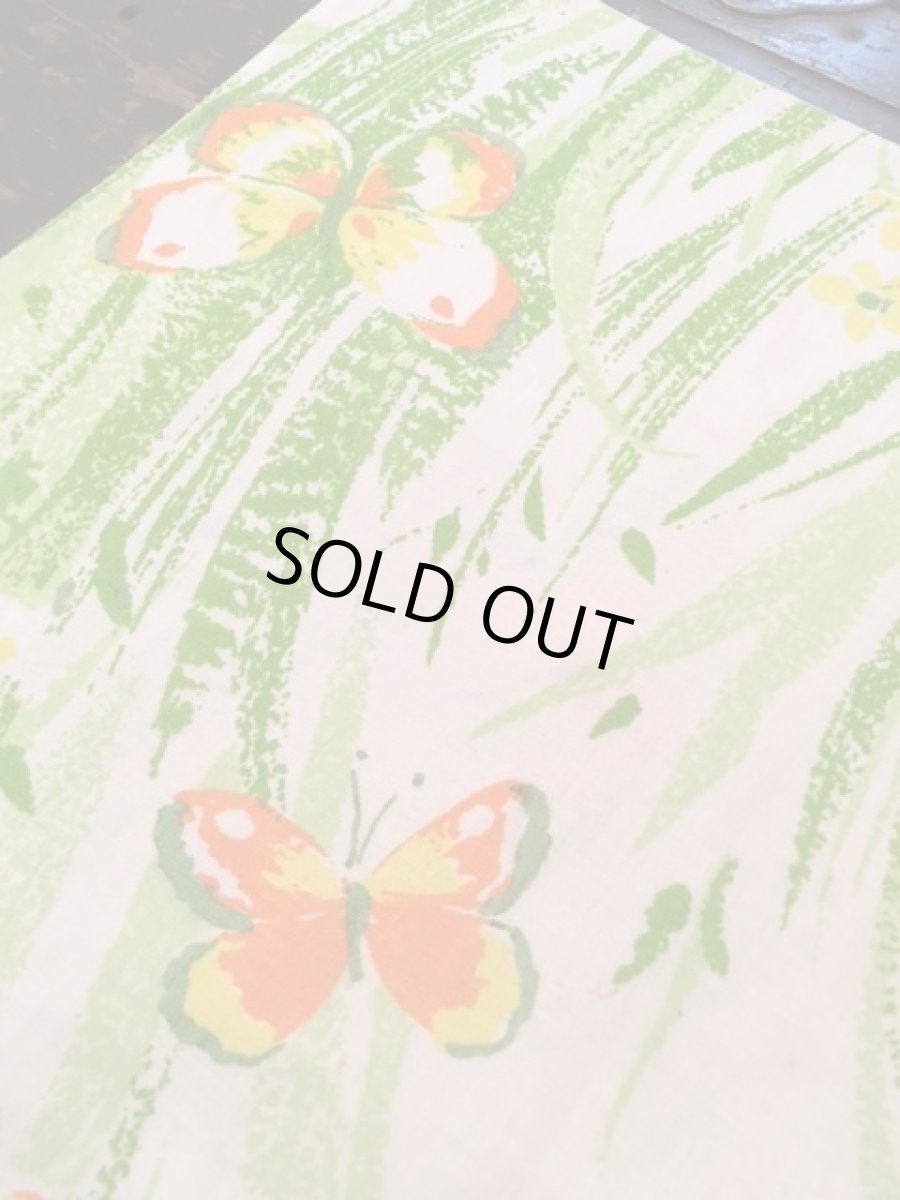 画像5: 70's Butterfly Pillowcase (5)