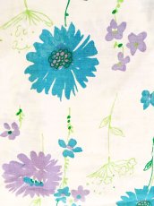 画像1: 70's Flower Pillowcase (1)