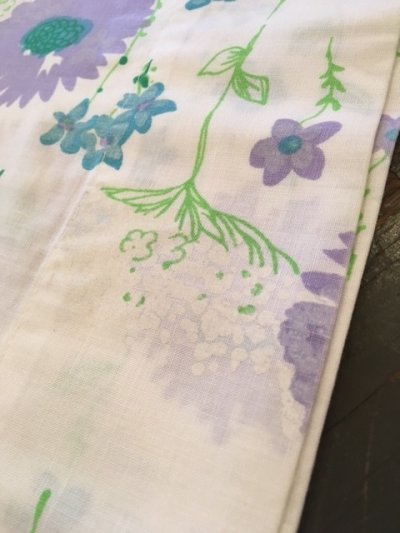 画像1: 70's Flower Pillowcase