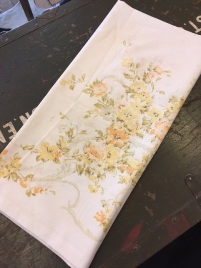 画像1: 70's Flower Pillowcase