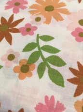 画像6: 70's Flower Percale Sheet (6)