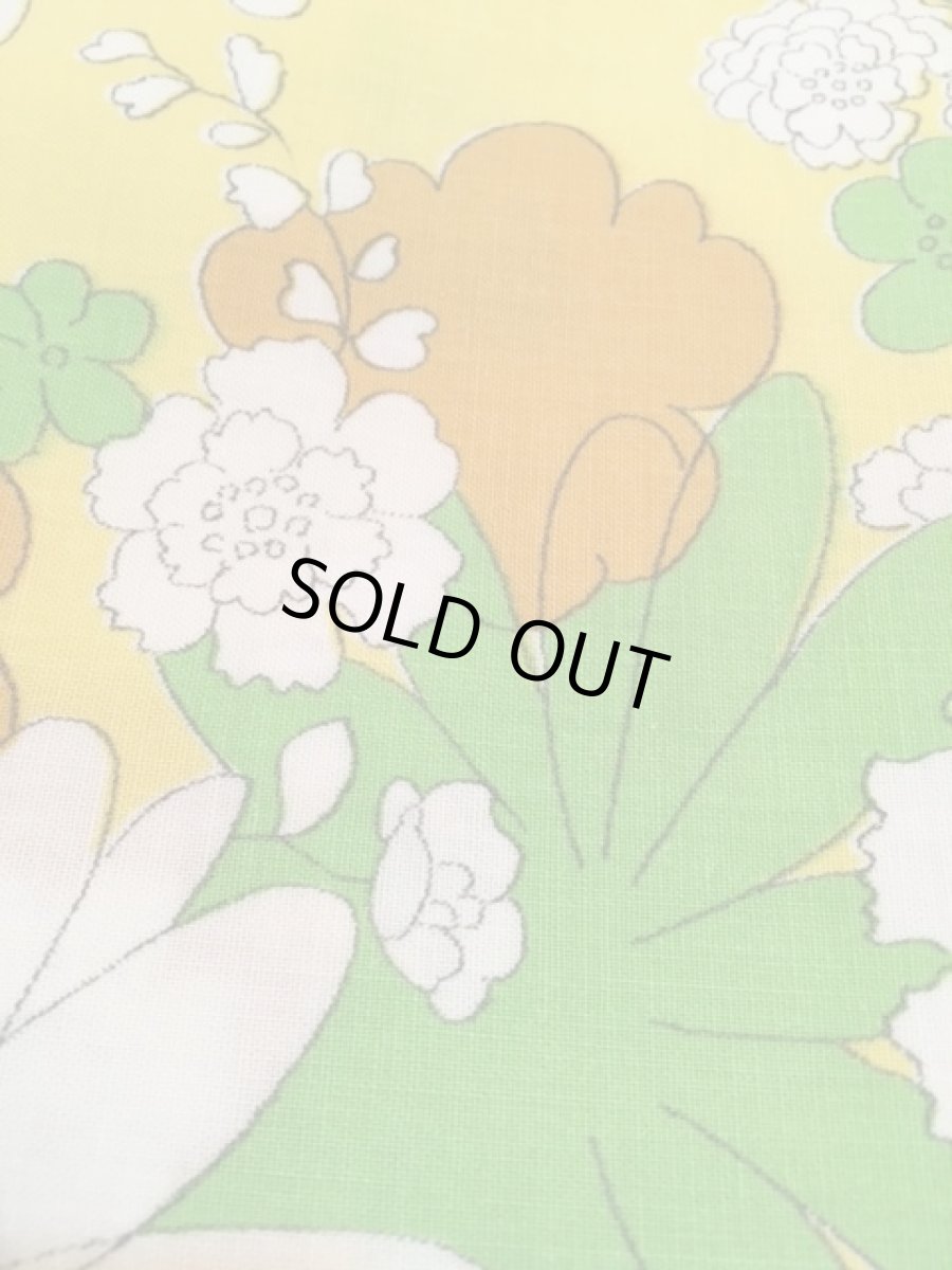 画像5: 70's Flower Percale Sheet (5)