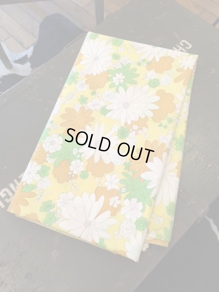画像2: 70's Flower Percale Sheet (2)