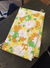 画像2: 70's Flower Percale Sheet (2)