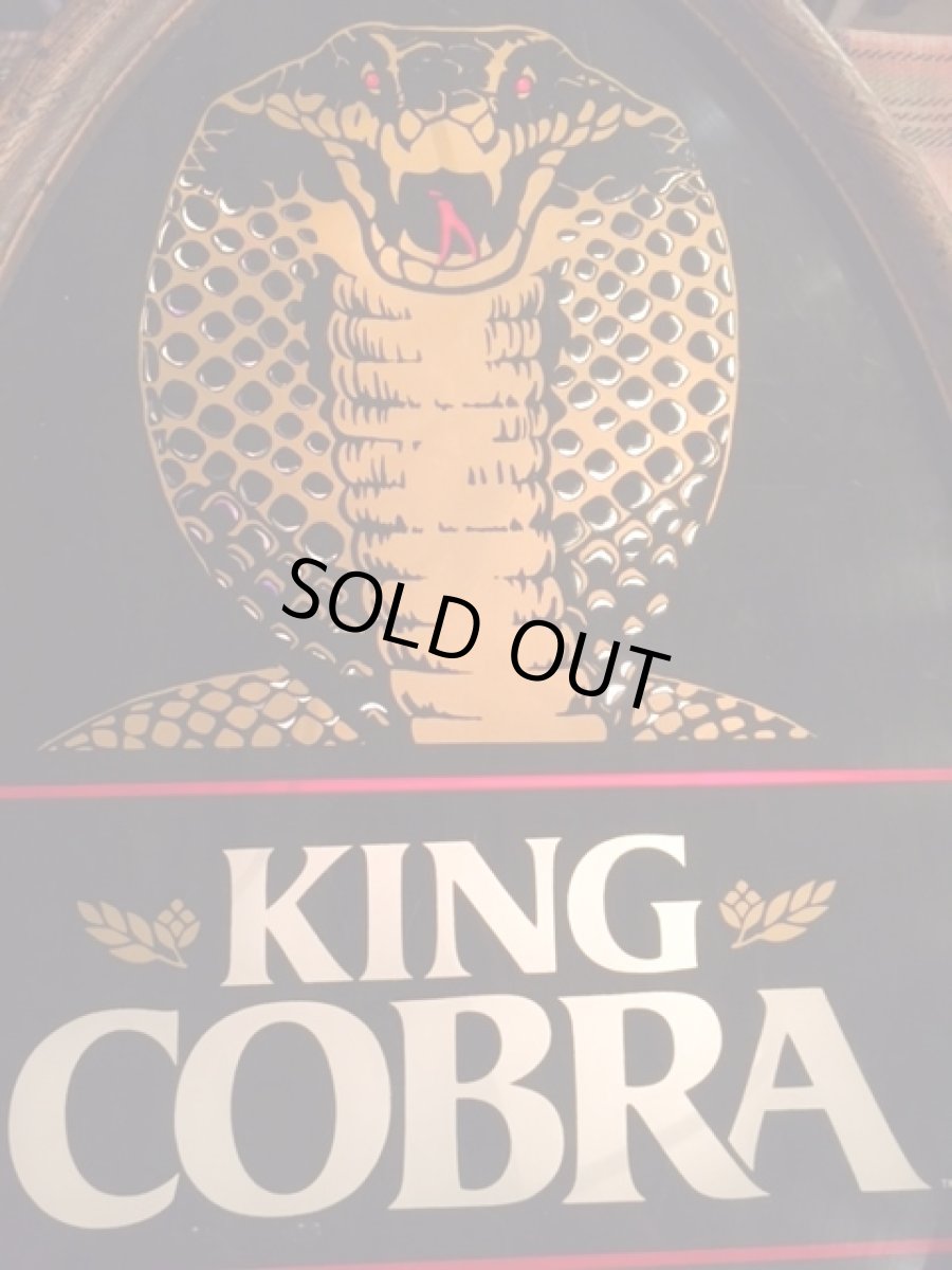画像1: "King Cobra" Beer Light Sign (1)