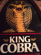 画像1: "King Cobra" Beer Light Sign (1)